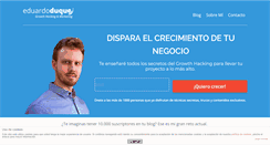 Desktop Screenshot of eduardoduque.com